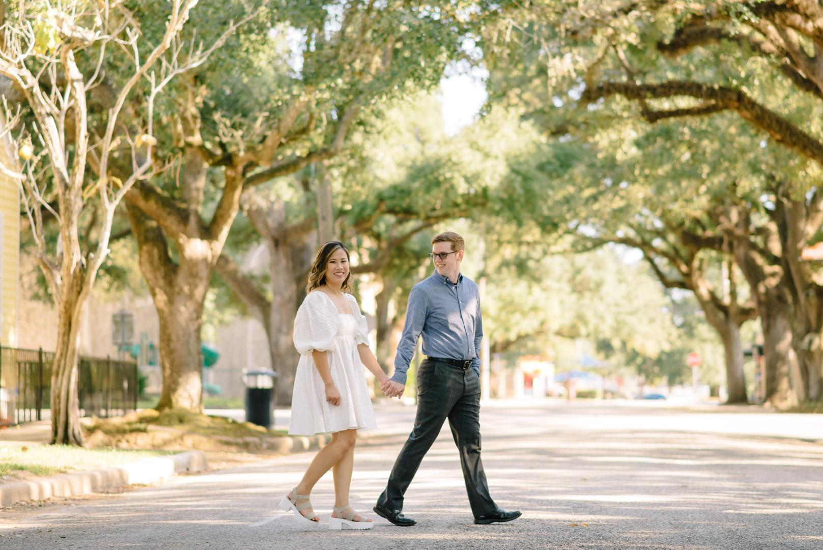 Theresa Nguyen and Christopher Cusick